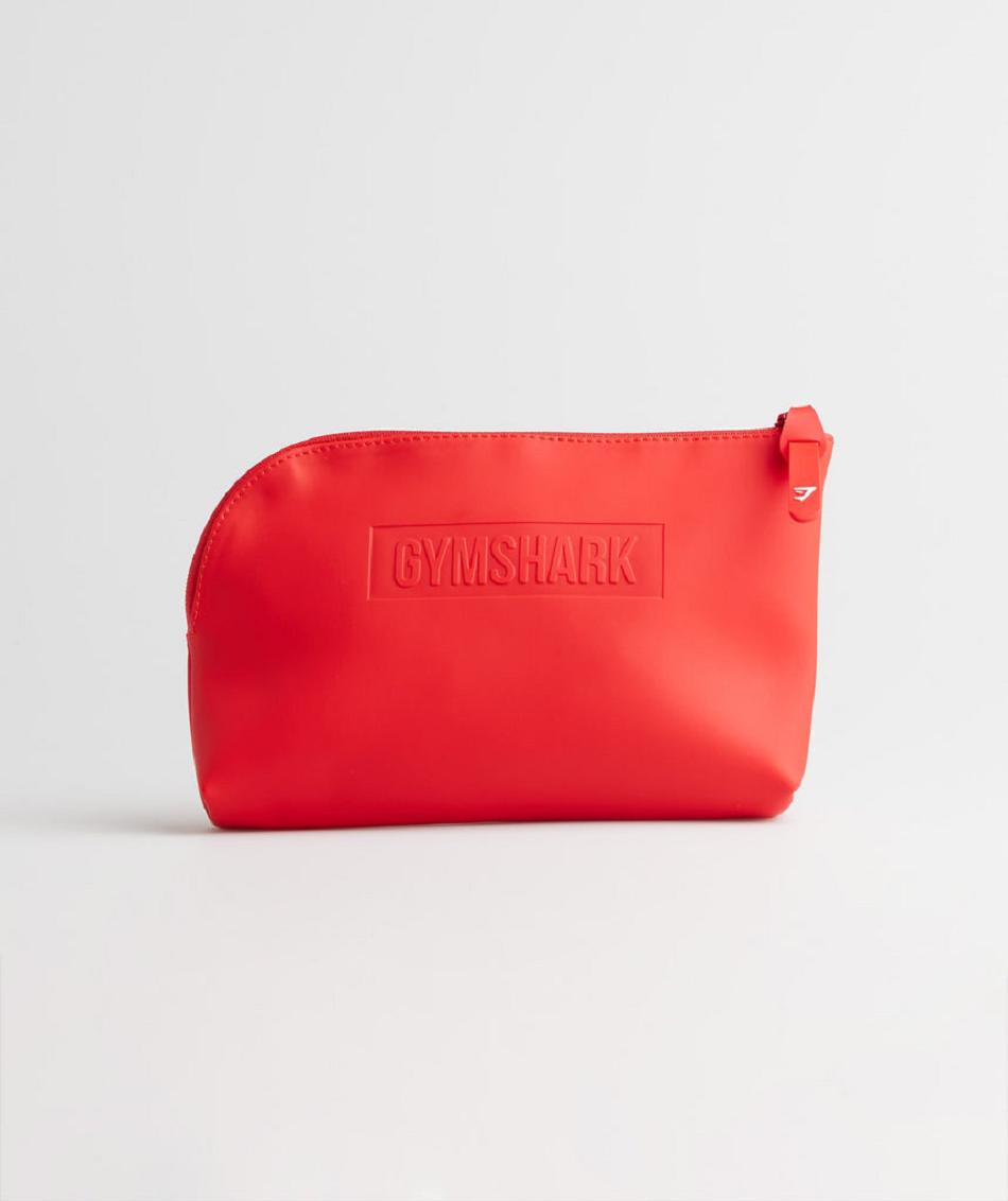 Bolsas Gymshark Everyday Zip Pouch Accessories Rojas | CO 4269LIS